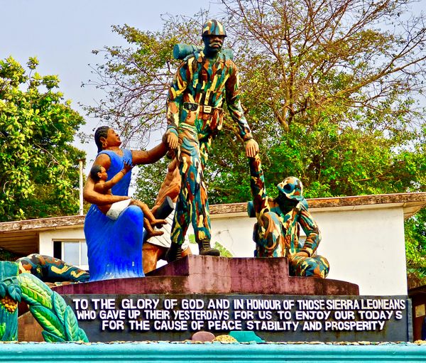 The Outdoor Peace Museum of Sierra Leone, a Poignant Reminder of Civil War thumbnail
