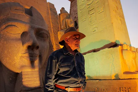 After being abrupty sacked in an overhaul of the country's cabinet, Zahi Hawass has been reinstated, but only temporarily.