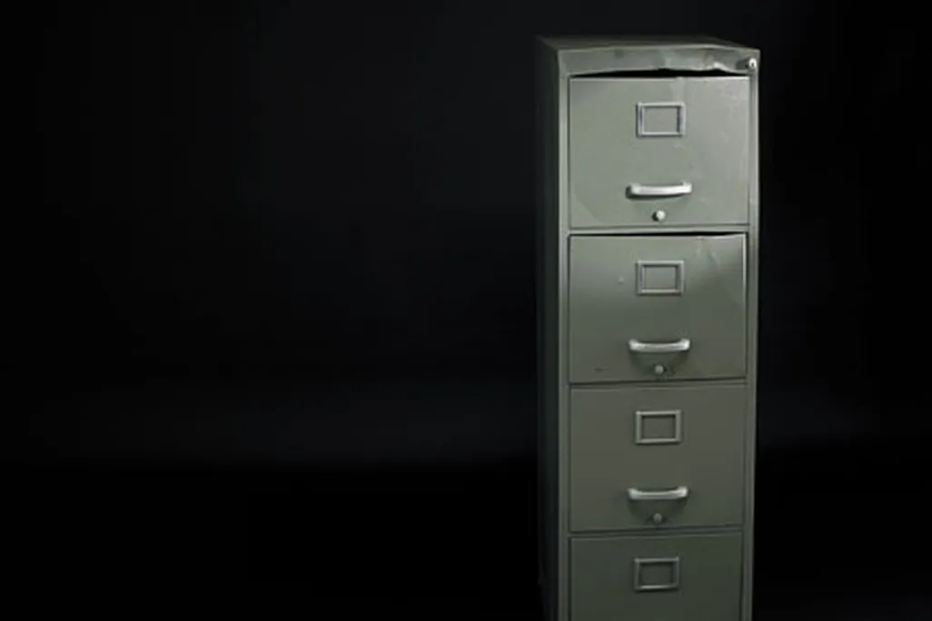 Dr. Lewis Fielding’s File Cabinet.