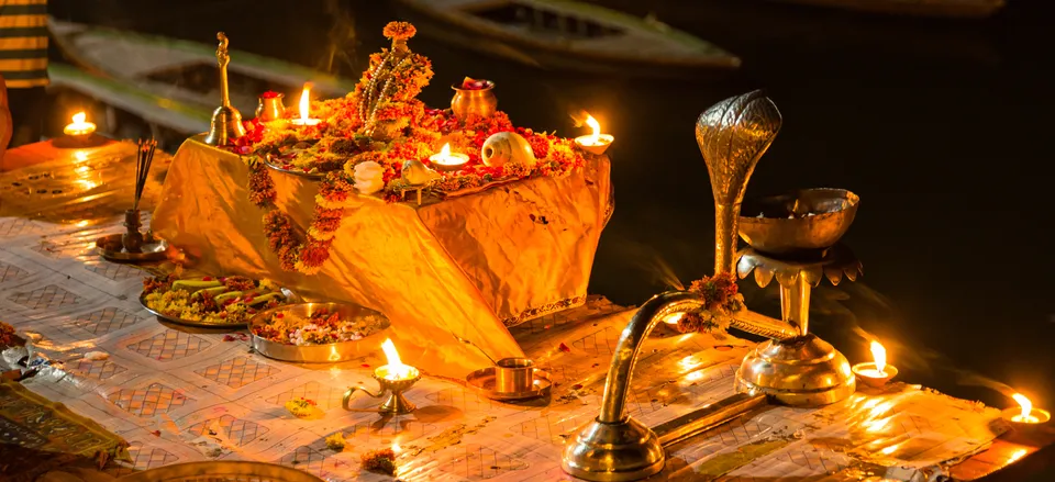  Ceremony essentials, Varanasi 