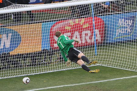 One goal at the 2010 World Cup reignited a debate that sparked the future introduction of goal line technology.