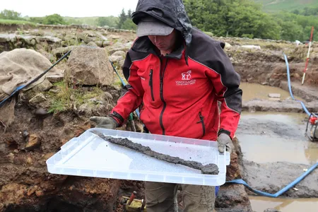 One of the Roman cavalry swords recovered from Vindolanda