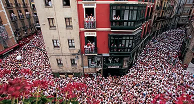 The Sun Also Rises, San Fermin kicks off July 6 with a crush of red, white and happy revelers.