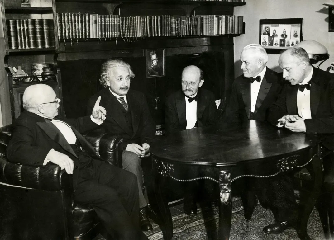 Einstein and Planck 