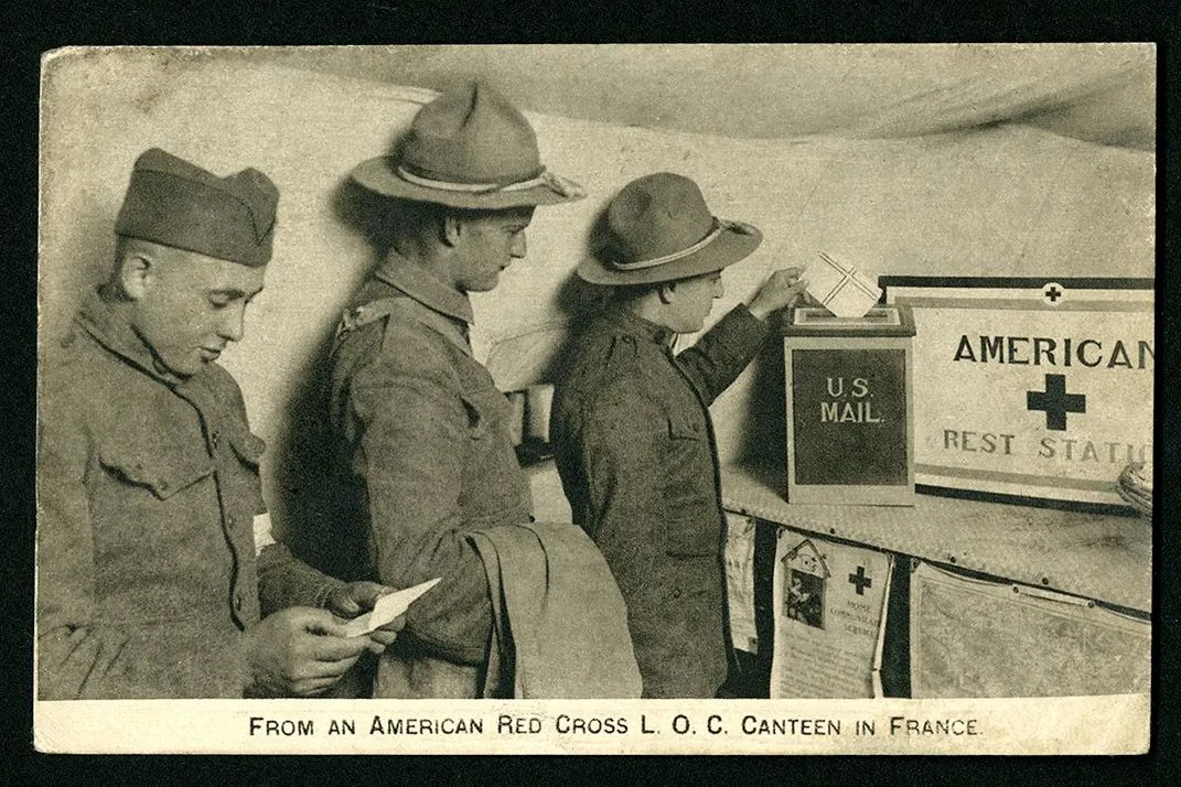 Red Cross Postcard