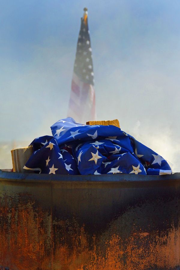9-11 Veterans Flag Retirement Ceremony thumbnail