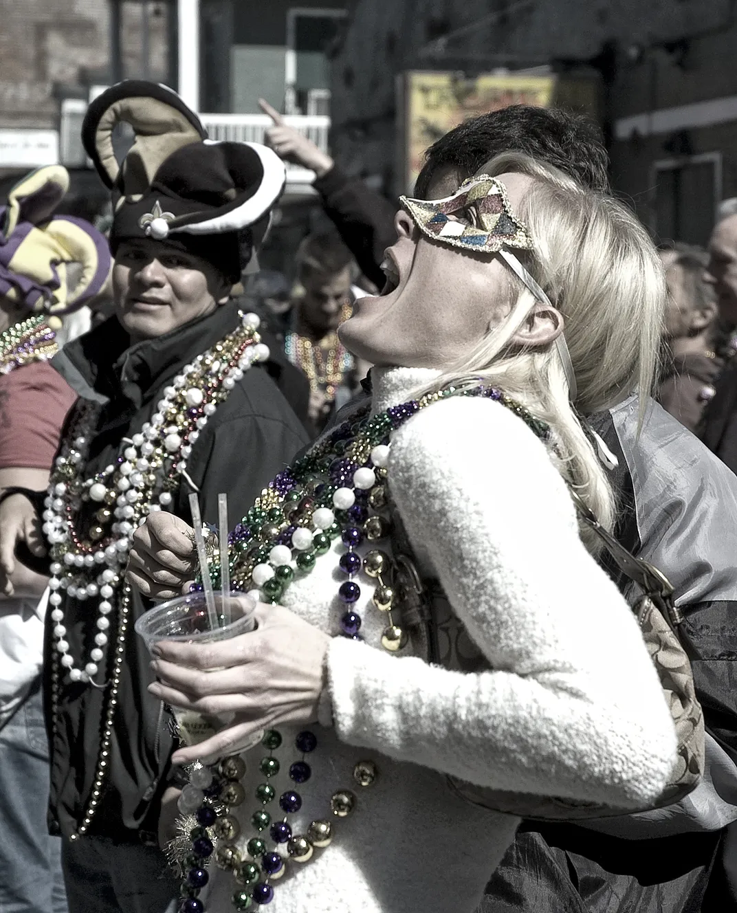 The Art Of Asking For Beads During Mardi Gras In New Orleans Smithsonian Photo Contest