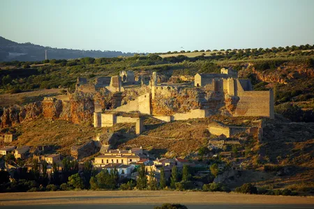Zorita de los Canes Castle in central Spain, where the 25 skeletons were discovered