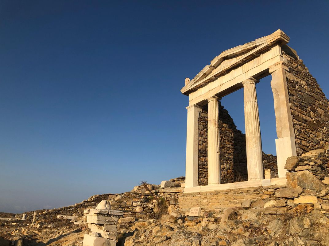 Temple at Delos
