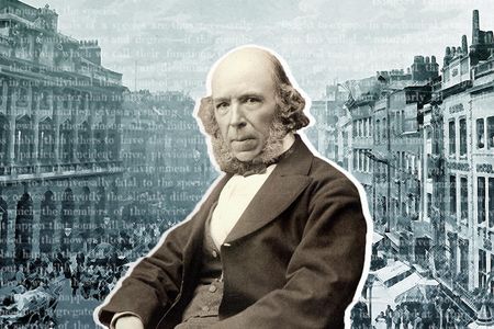 Herbert Spencer introduced the phrase "survival of the fittest" in his 1864 book, Principles of Biology.