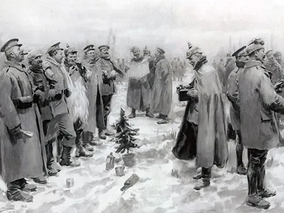 A Stunning Series of Informal Ceasefires Known as the ‘Christmas Truce’ Began on This Day in 1914 image