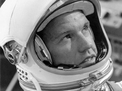 Gordon Cooper prepares for his Mercury 9 launch on May 15, 1963. 