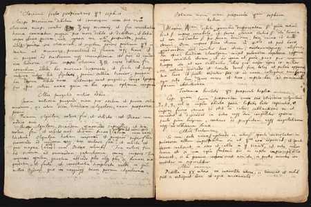 A recipe for an ingredient to make a Philosopher's Stone handwritten by Isaac Newton.