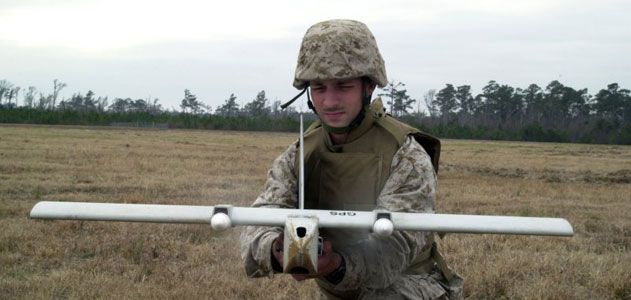 Remote controlled scout plane