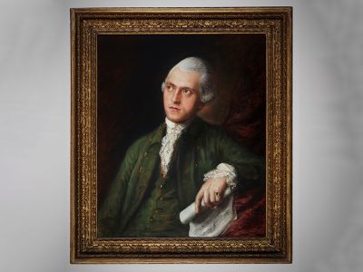 A previously unknown Thomas Gainsborough portrait of composer Antonín Kammel