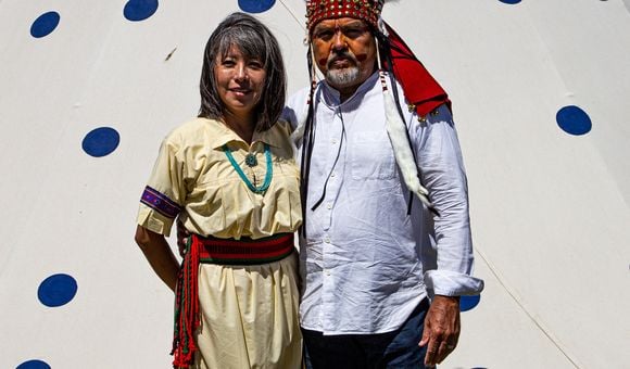 Cynthia and her husband Walter