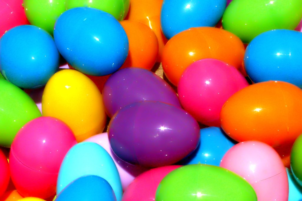 plastic eggs