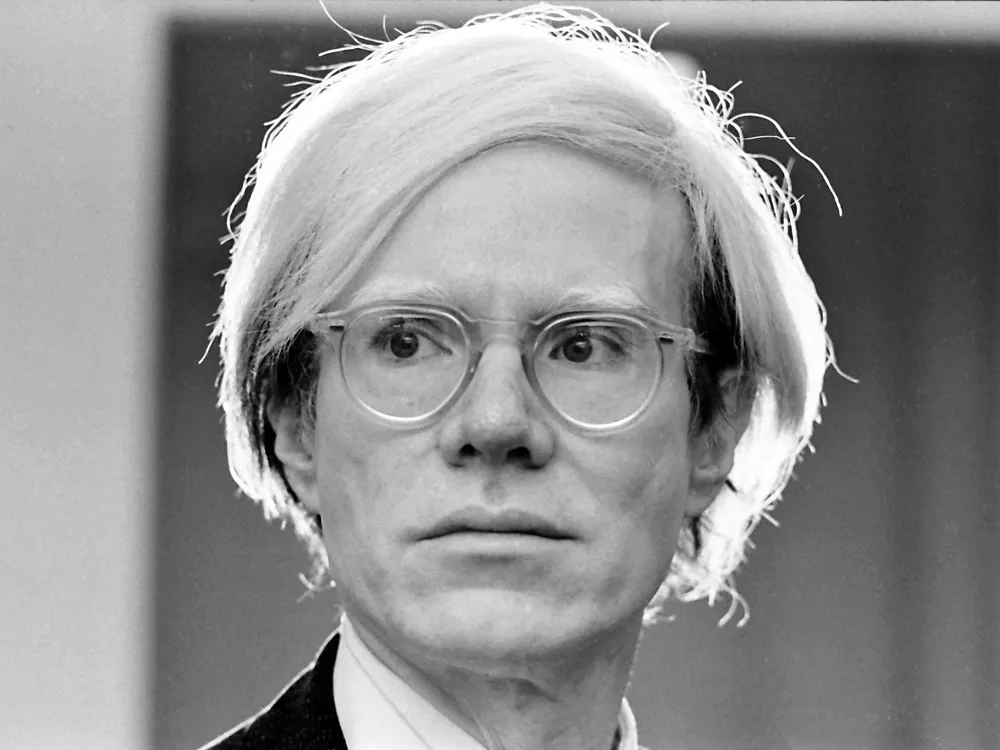 Andy Warhol in 1973