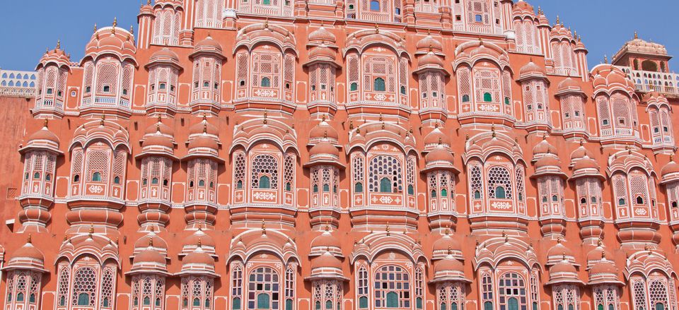  The newly restored Palace of the Winds in Jaipur 