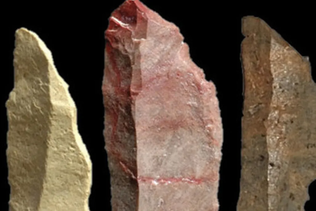 Small stone blades