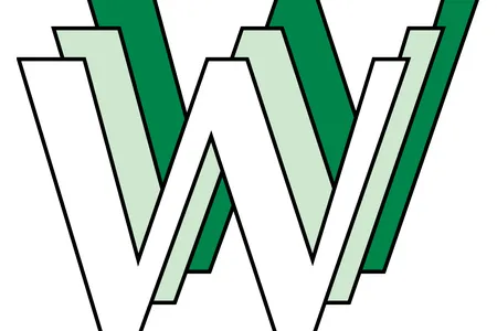 The actual first logo for the World Wide Web, created by the developer of its first web browser.
