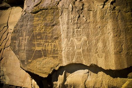 Petroglyphs in Utah