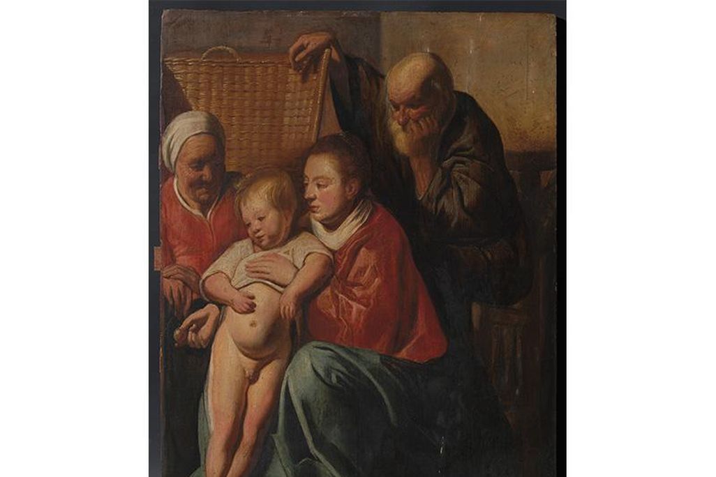 Jacob Jordaens, Holy Family, 1617-18
