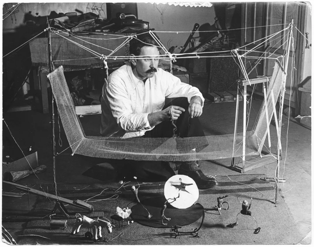 Alexander Calder with Cirque Calder