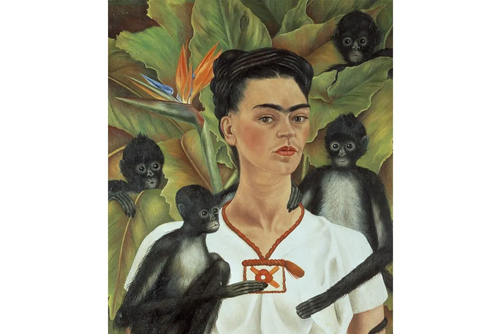 Frida Kahlo, Self-Portrait With Monkeys