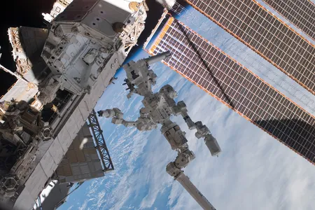 Station crews already have a robot handyman for outside work: the Special Purpose Dexterous Manipulator, better known as Dextre.
