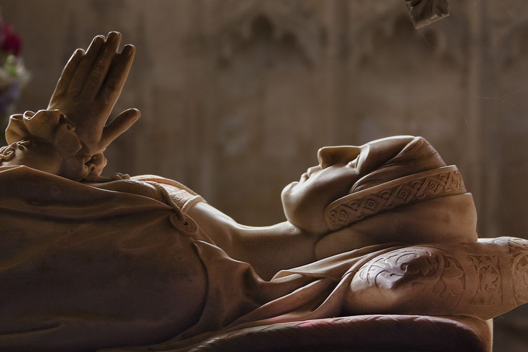 Catherine Parr's tomb at Sudeley Castle