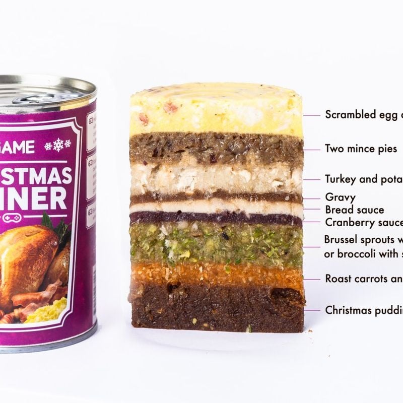 Christmas dinner in a can discount