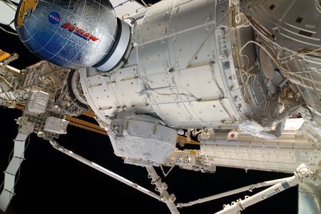Inflatable modules, shown here on the International Space Station, could change the way we're able to explore space.