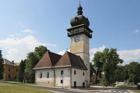Archaeologists discovered a Roman coin and remnants of an ancient pub while renovating this extension of the Virgin Mary Assumption Church, known as Old Town Hall, in the Slovakian town of Spišské Vlachy.