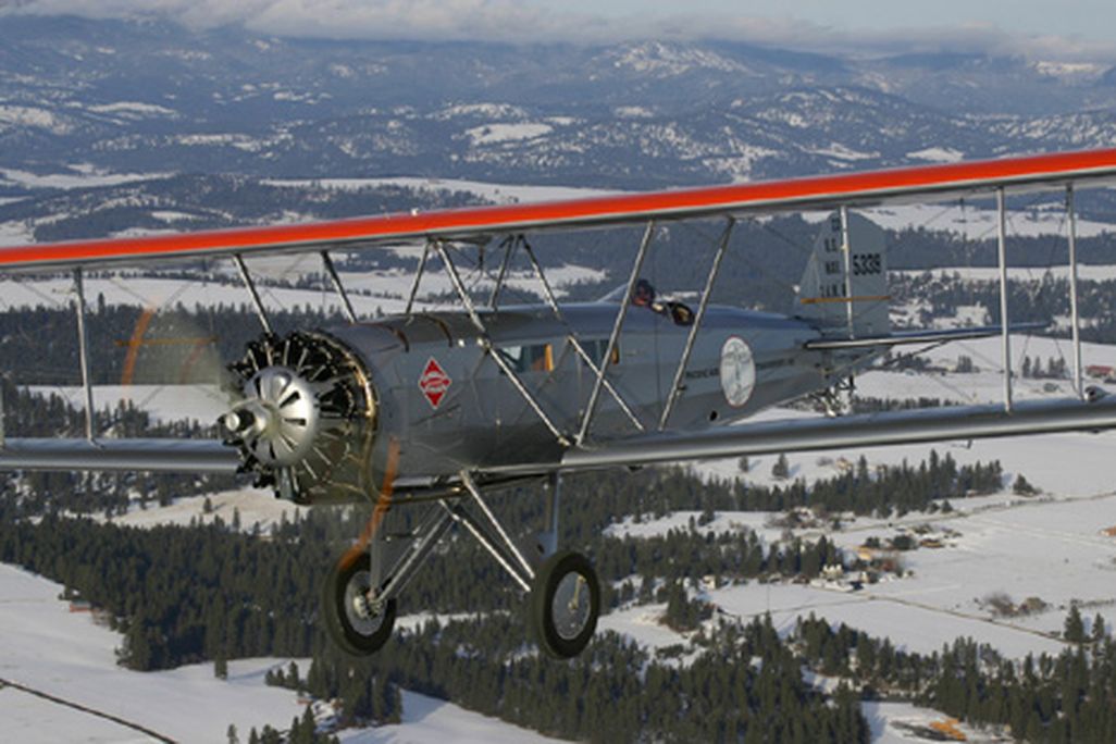 After 80 years, a restored mail carrier flies again.