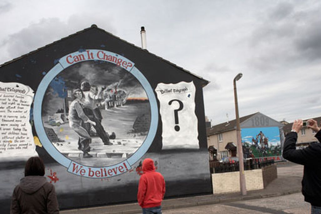Belfast mural