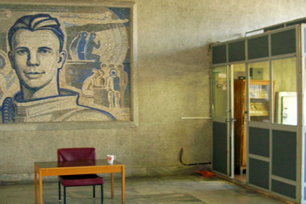 Yuri Gagarin's image can be found all over Star City, even in the foyer of the town's planetarium, and he remains the iconic cosmonaut.