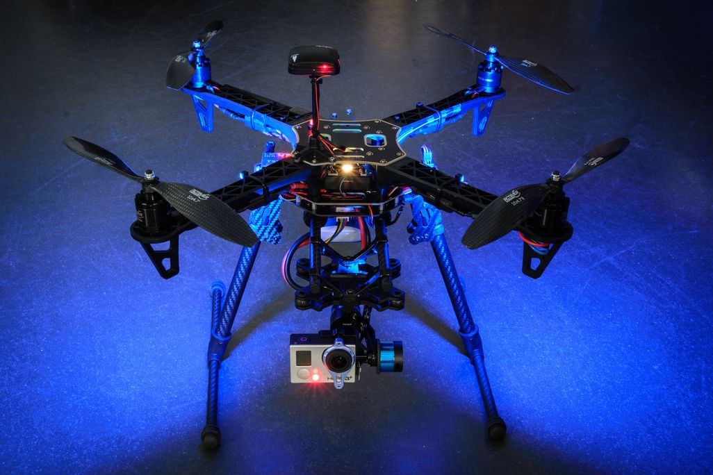 One of Christopher Vo's drones