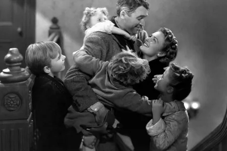 The 1946 film&nbsp;It&#39;s a Wonderful Life&nbsp;stars James Stewart as down-on-his-luck George Bailey and Donna Reed as his wife, Mary.