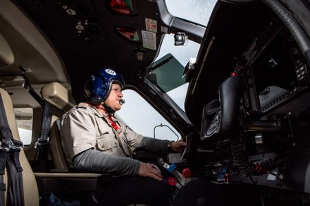 Daniel Juzi, in a Quest Kodiak 100, has flown in Afghanistan since 1997.