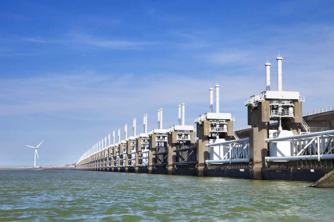 Storm Surge Barrier at the Delta Works, Zeeland