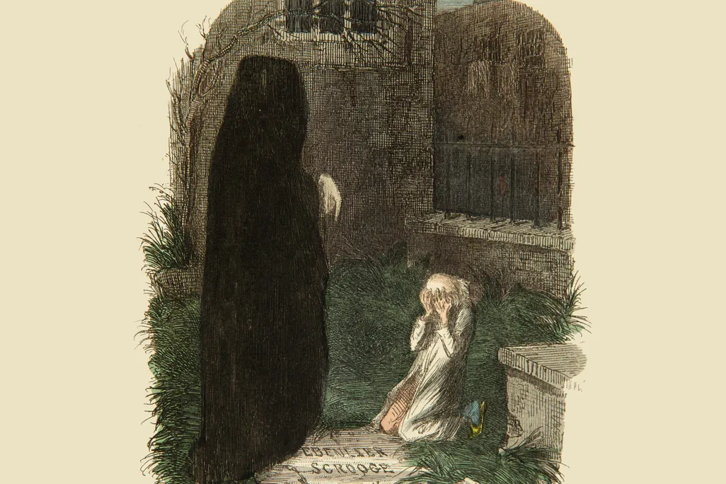 Scrooge in A Christmas Carol