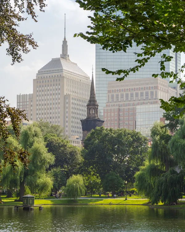 Boston Public Garden and Arlington Street Church thumbnail