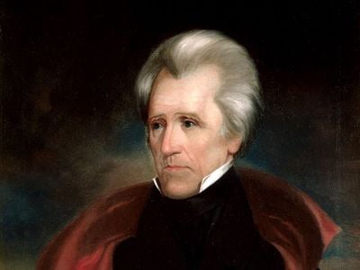 Andrew Jackson's official White House portrait by Ralph E.W. Earl.