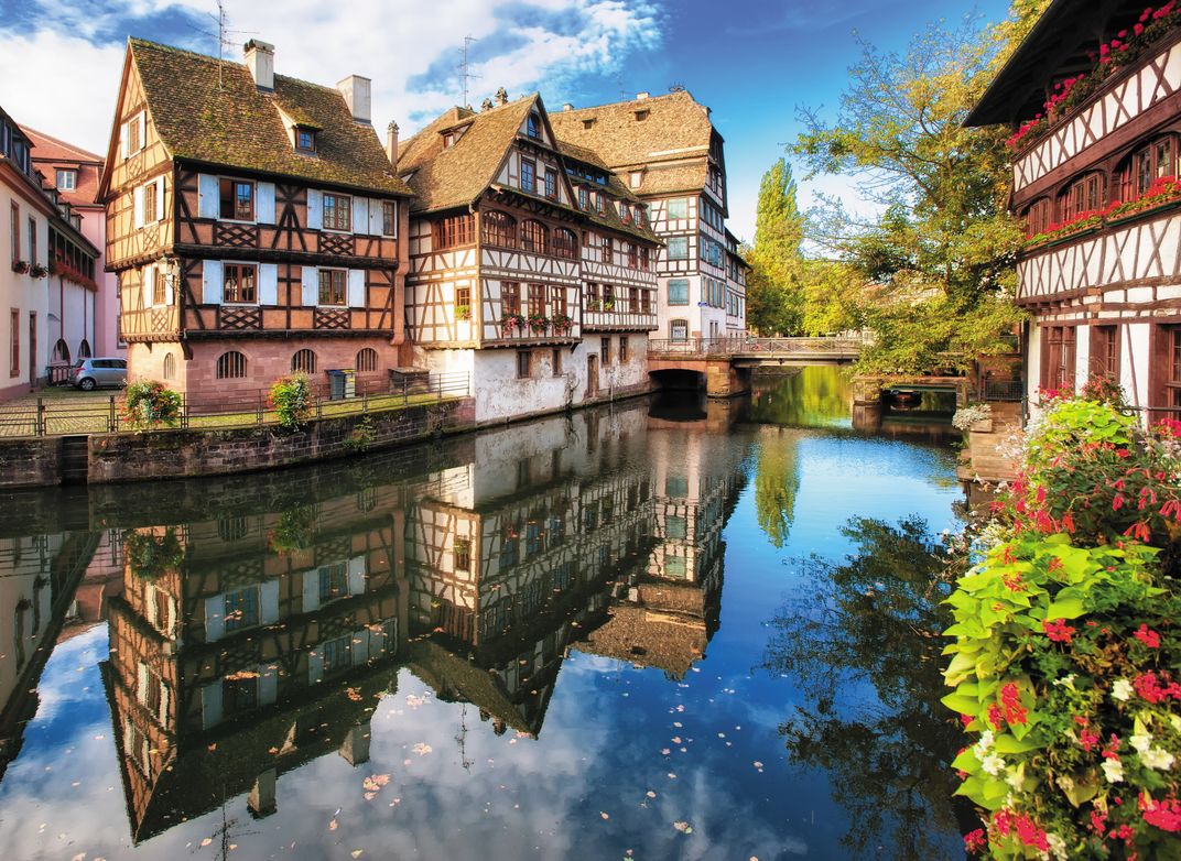 Le Petit France area of Strasbourg