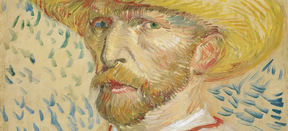  Self-portrait of Vincent Van Gogh. Credit: Netherlands Tourism Bureau