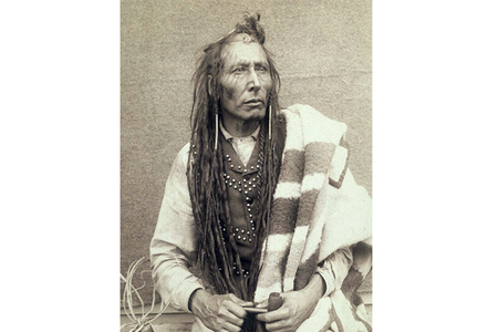 Pîhtokahanapiwiyin, better known as Chief Poundmaker