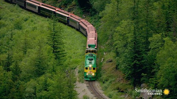 Preview thumbnail for A Breathtaking 110-Mile Alaskan Railroad Built in Two Years