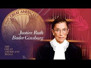Justice Ruth Bader Ginsburg, Great American thumbnail