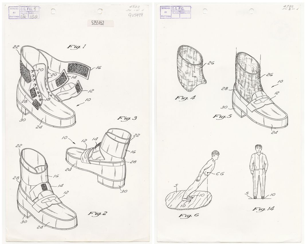 Michael Jackson Anti-Gravity Shoes Patent